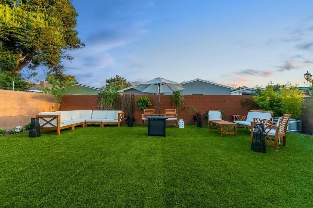 Gameroom Sofi Stadium Forum Backyard Bbq ホーソーン エクステリア 写真