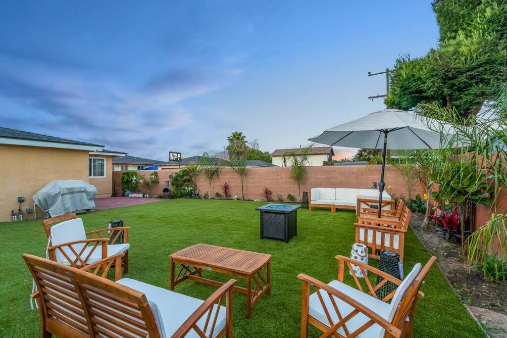 Gameroom Sofi Stadium Forum Backyard Bbq ホーソーン エクステリア 写真
